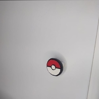 Small Bouton de porte pokeball / Doorknob pokeball  3D Printing 408392