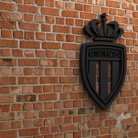 AS Monaco FC Logo - Thumbnail 2
