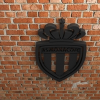 AS Monaco FC Logo - Thumbnail 3