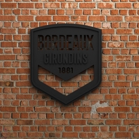 FC Girondins de Bordeaux Logo - Thumbnail 1