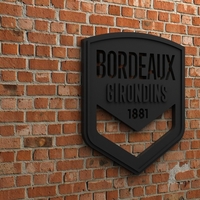 FC Girondins de Bordeaux Logo - Thumbnail 2