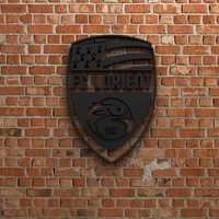 Small FC Lorient Logo 3D Printing 408409