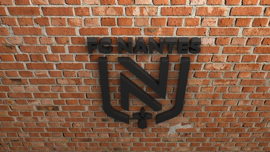 FC Nantes Logo 3D Print 408419