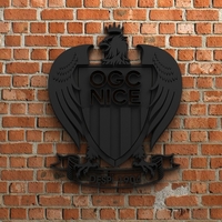 Small OGC Nice Logo 3D Printing 408435