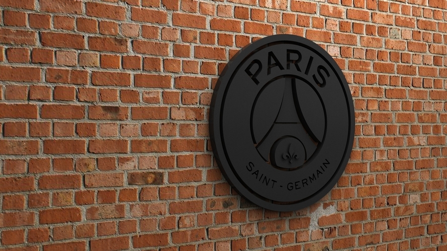 Paris Saint-Germain FC Logo 3D Print 408448
