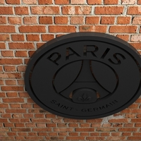 Paris Saint-Germain FC Logo - Thumbnail 3