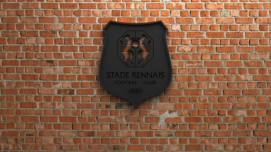 Stade Rennais FC Logo 3D Print 408464
