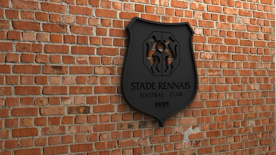 Stade Rennais FC Logo 3D Print 408465