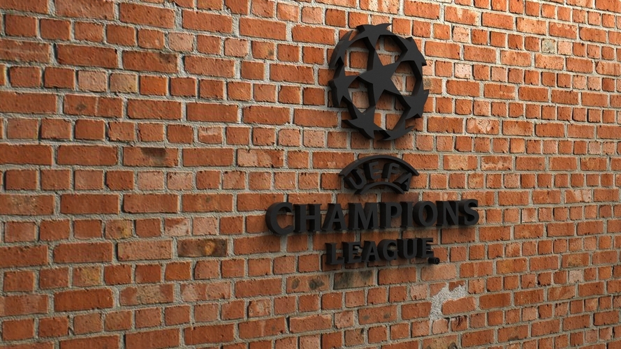 Champions League Logo 3D Print 408469