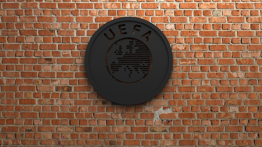 UEFA Logo 3D Print 408484