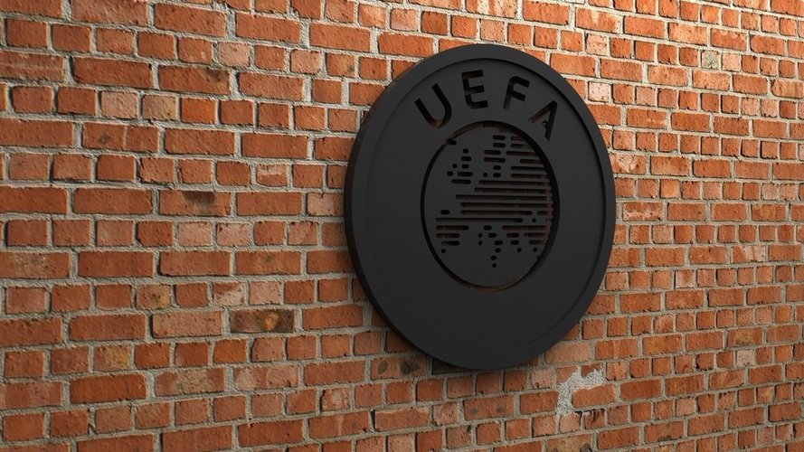 UEFA Logo 3D Print 408485
