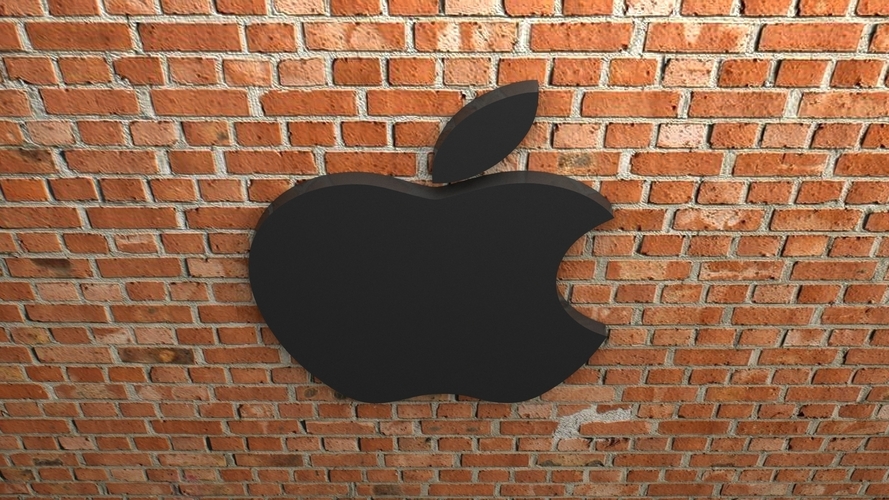 Apple Logo 3D Print 408502