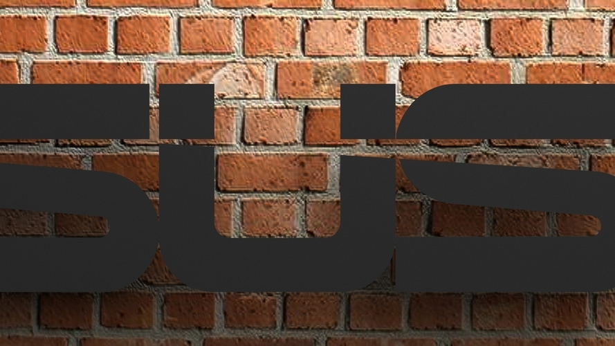 Asus  Logo 3D Print 408507