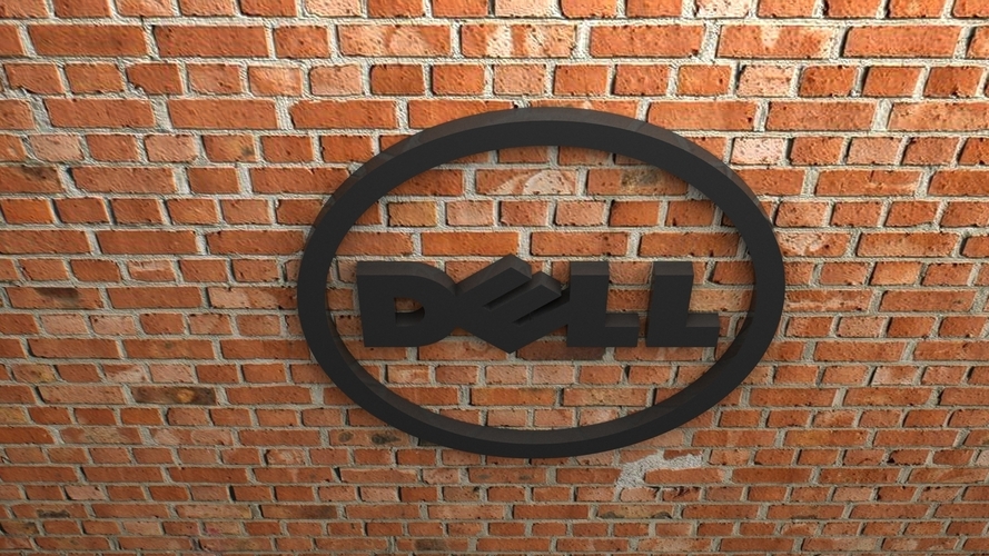 DELL Logo 3D Print 408514