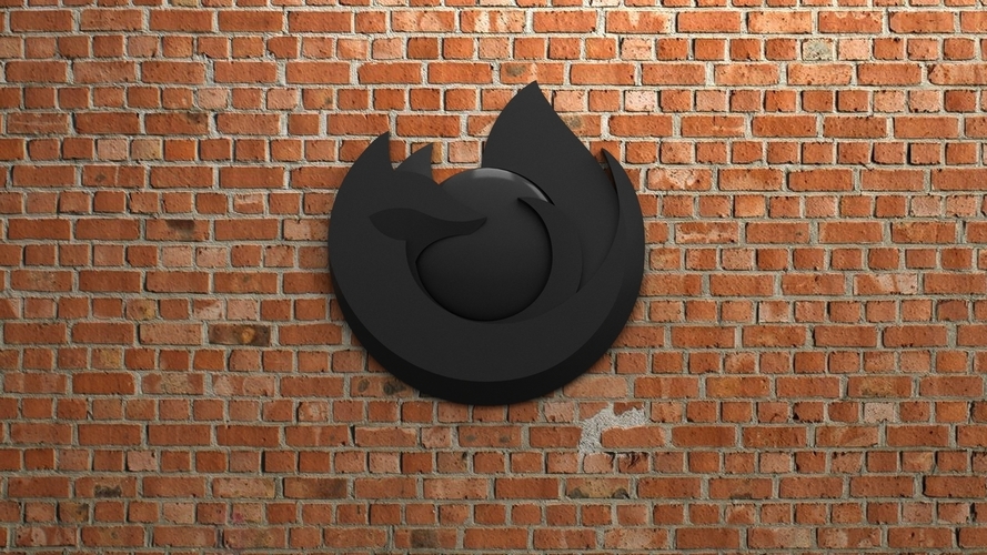 Firefox Logo 3D Print 408516