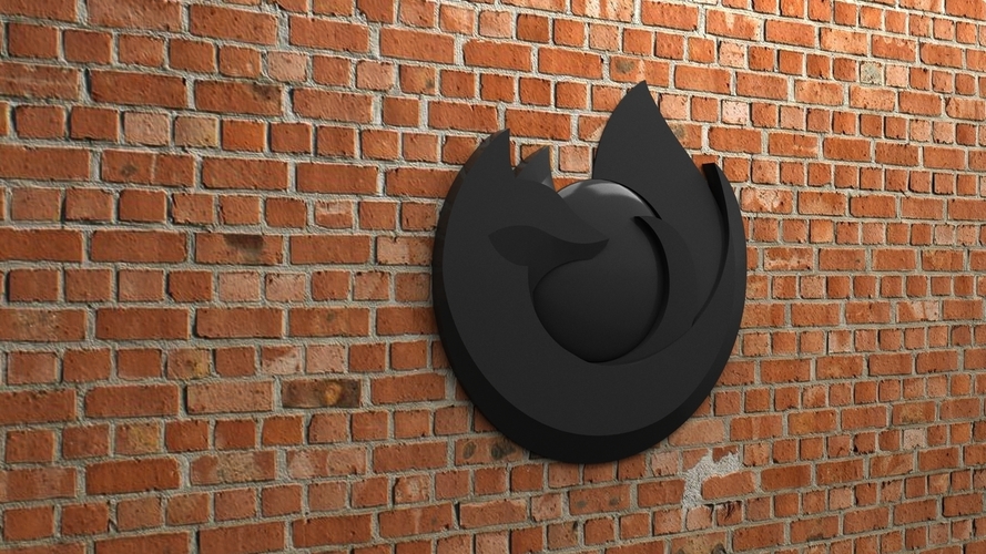 Firefox Logo 3D Print 408517