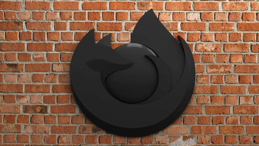 Firefox Logo 3D Print 408519