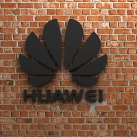 Small HUAWEI Logo  3D Printing 408528