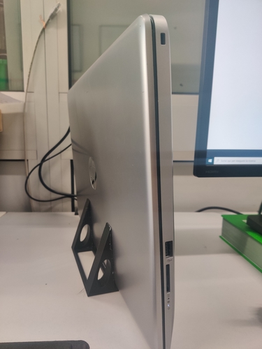 Vertical Laptop Stand 3D Print 408590