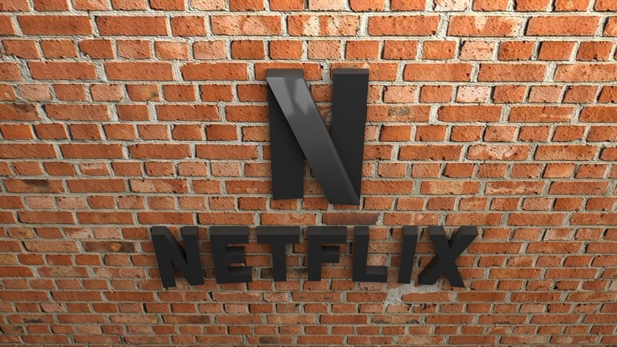Netflix Logo 3D Print 408709