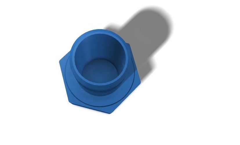 Pen Holder (Hexagon head screw M56x65) 3D Print 40871