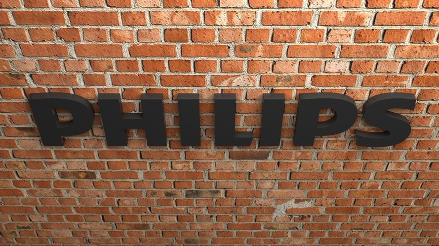 Philips Logo 3D Print 408719