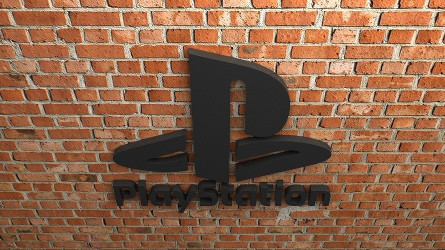 PlayStation Logo 3D Print 408723