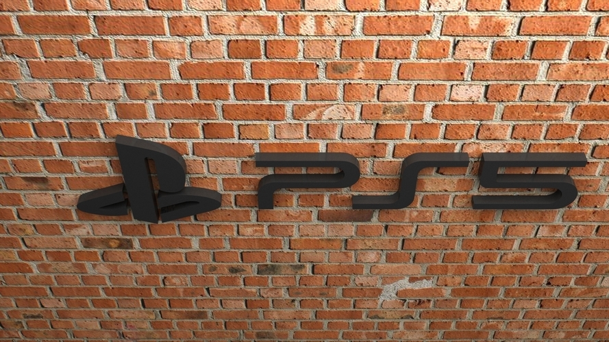 PS5 Logo 3D Print 408727