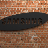 Small Samsung Logo 3D Printing 408729