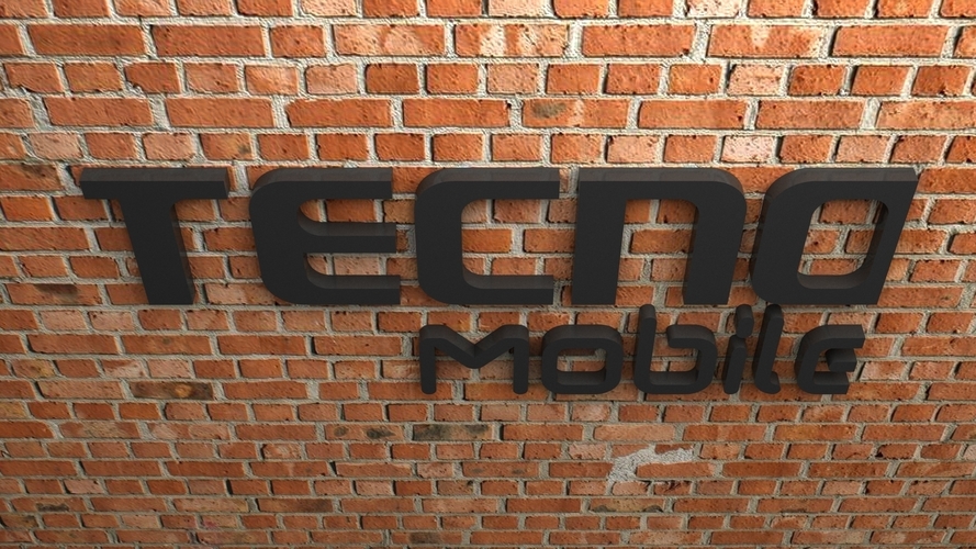 Tecno Mobile Logo 3D Print 408743