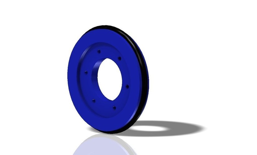 Robot wheel 3D Print 40882