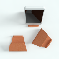 CURVE PHONE AND TABLET  STAND - Thumbnail 2