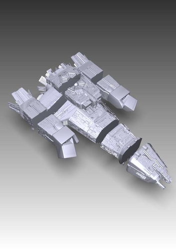 Nostromo from Alien 3D Print 408937