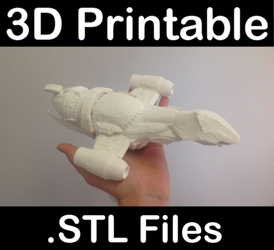 Firefly Serenity spaceship 3D Print 408942