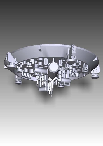 UFO Mothership from District 9 3D Print 408970