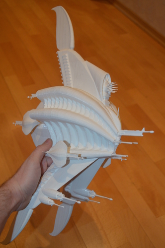 Babylon 5 Minbari Sharlin warship 3D Print 409016