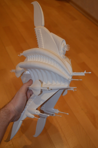 Babylon 5 Minbari Sharlin warship 3D Print 409017