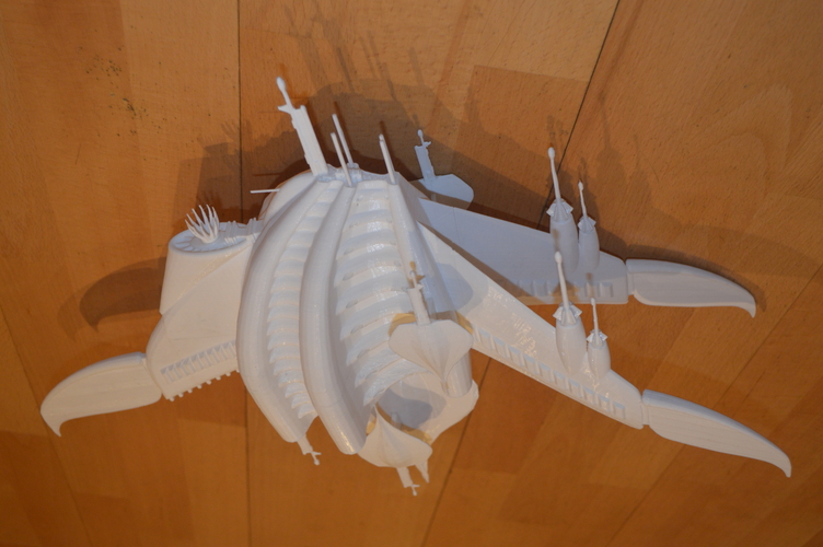 Babylon 5 Minbari Sharlin warship 3D Print 409023