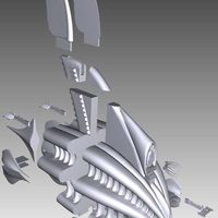 Babylon 5 Minbari Sharlin warship - Thumbnail 13