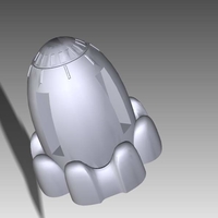 Babylon 5 Vorlon fighter - Thumbnail 3