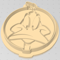 cortador de galletas pato lucas - Thumbnail 2