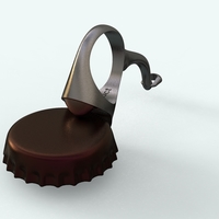 bottle cap opener- Ring - Thumbnail 2