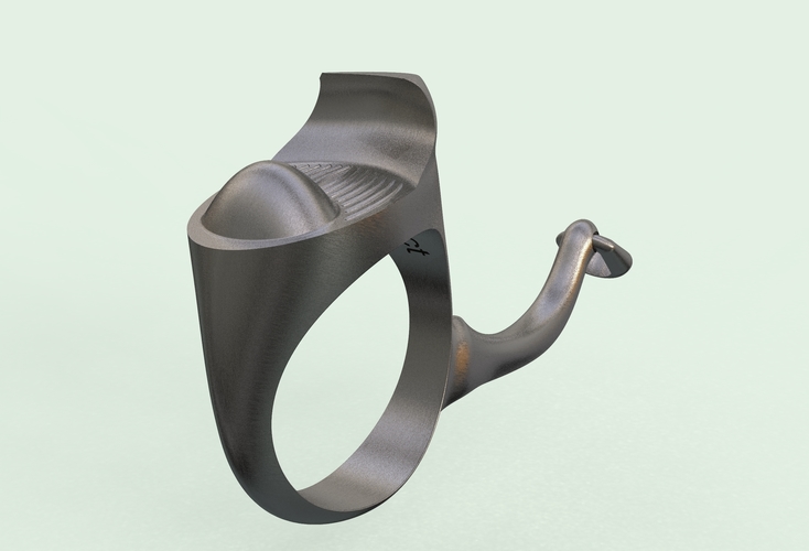 bottle cap opener- Ring 3D Print 409450