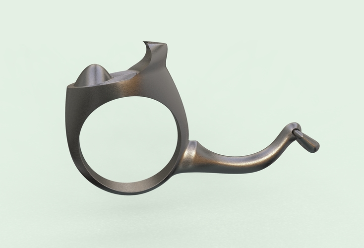 bottle cap opener- Ring 3D Print 409453
