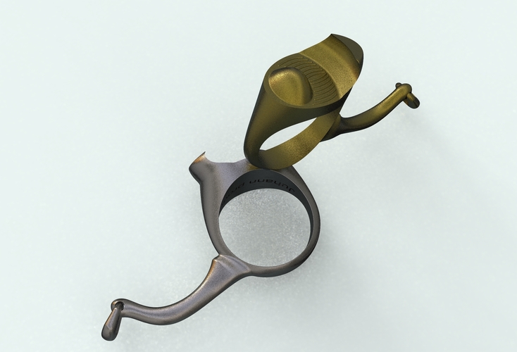 bottle cap opener- Ring 3D Print 409457