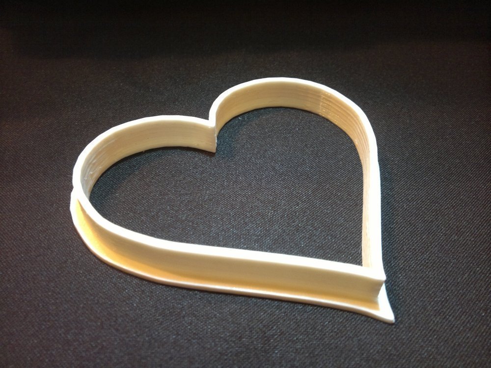 Heart Shaped Plastic Couple Straw - 3D Model by Krakken