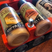 Dropper paint bottle holder, stackable NEW VERSION - Thumbnail 7