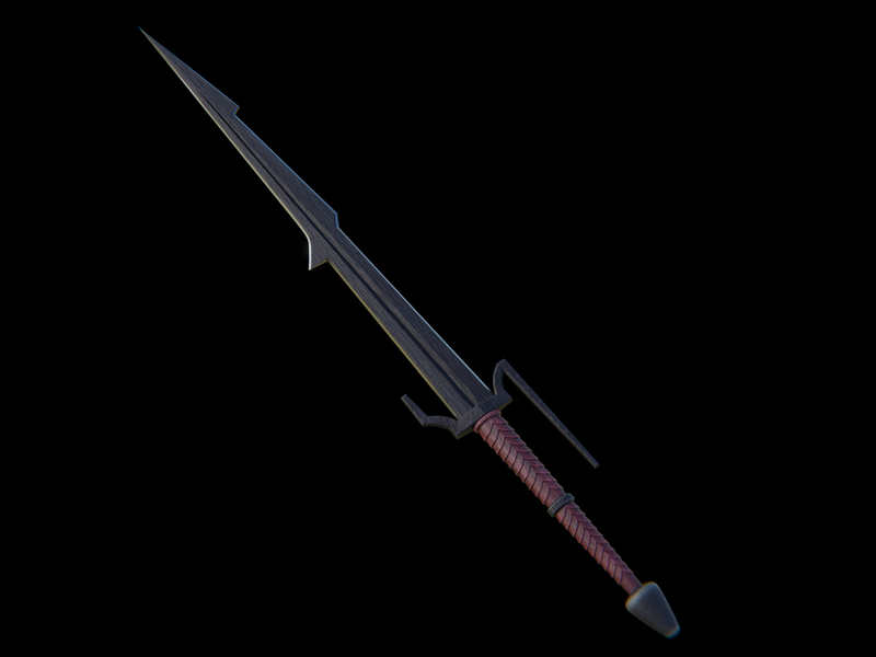 Eredin sword from  The Witcher 3