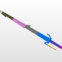 Eredin sword from  The Witcher 3 - Thumbnail 3