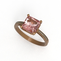 rose gold with gems - Thumbnail 8